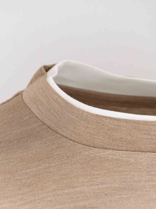 The Best Shops Hugo Boss: T-shirts - T-Shirt - Braun