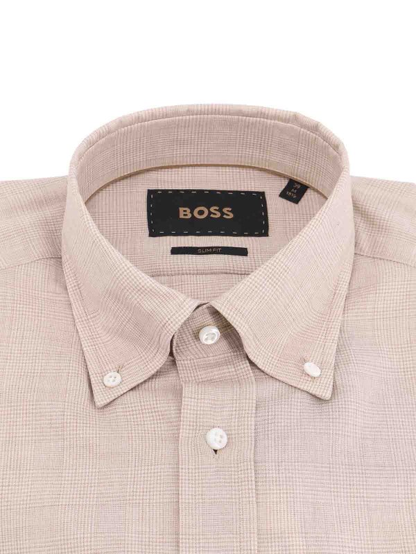 Hugo Boss: shirts online - Cotton Shirt