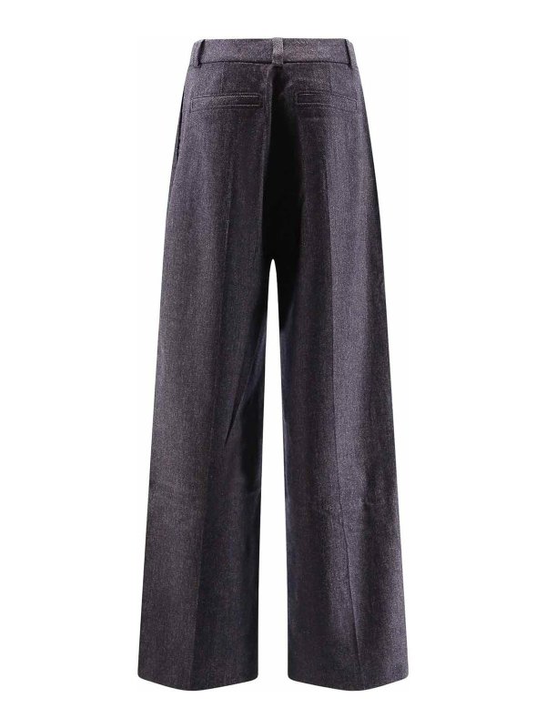 Hugo Boss: casual trousers online - Taflong Trousers With Pleats