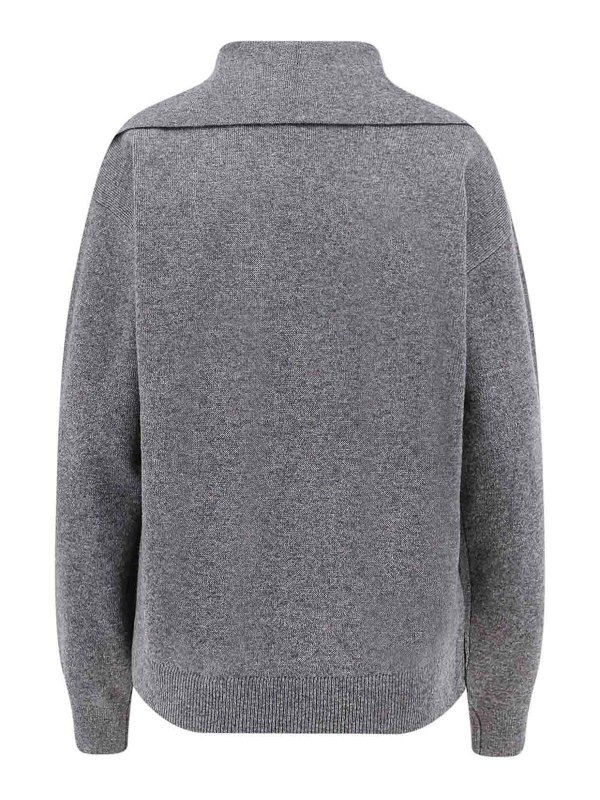 Hugo Boss: maglia collo rotondo online - Maglia In Lana E Cashmere