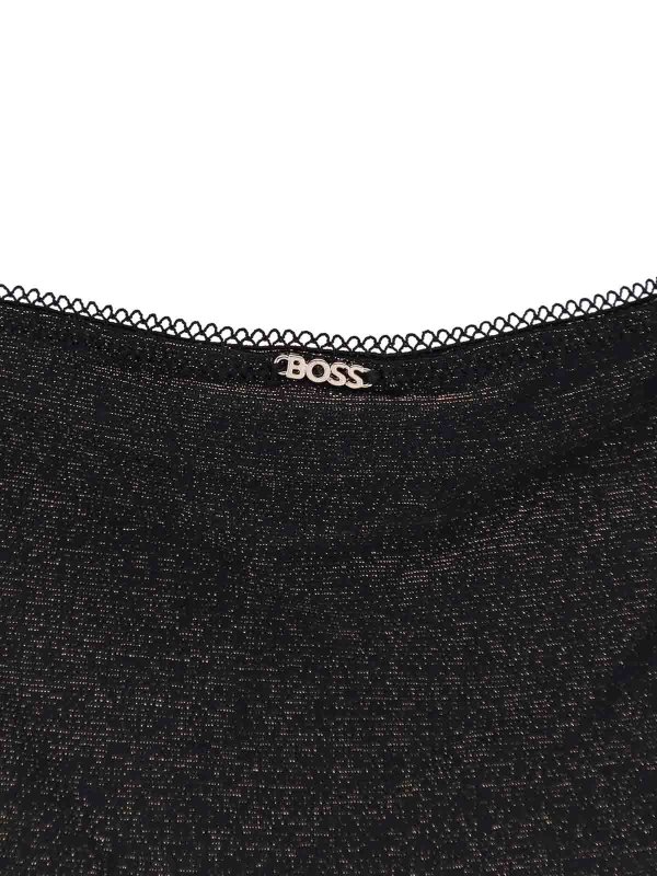 The Best Shops Hugo Boss: Tops y camisetas sin mangas - Top - Negro