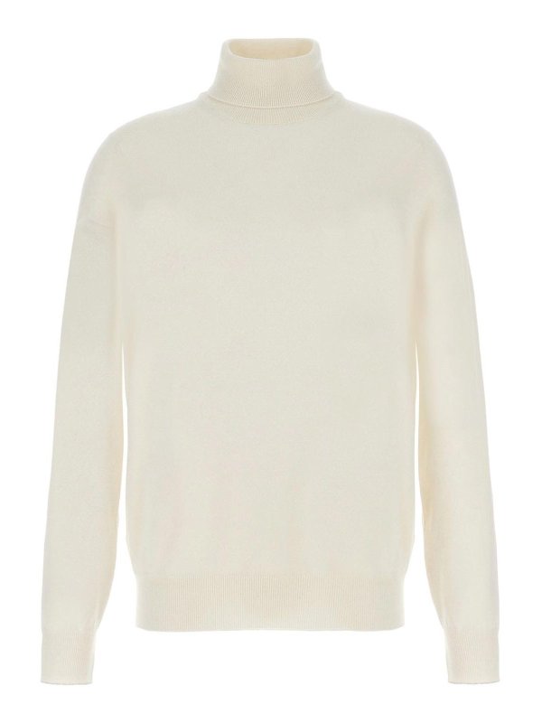 BRUNELLO CUCINELLI: Rollkragenpullover  und Polo-Ausschnitt - Rollkragenpullover - Beige