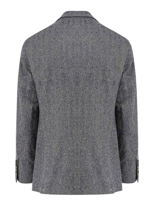 BRUNELLO CUCINELLI: Chaquetas casual online - Chaqueta Casual - Azul