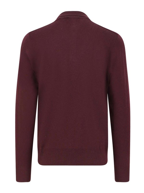 BURBERRY: Polos online - Polo - Rojo