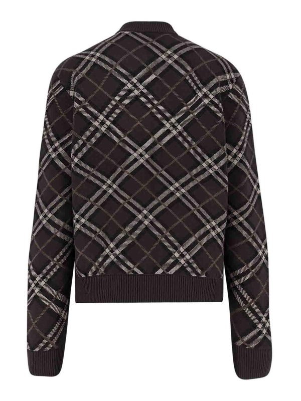 BURBERRY: Cárdigans online - Cárdigan - Negro