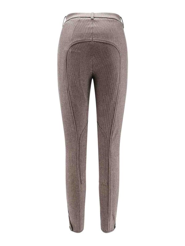 BURBERRY: Leggings online - Leggings - Marron