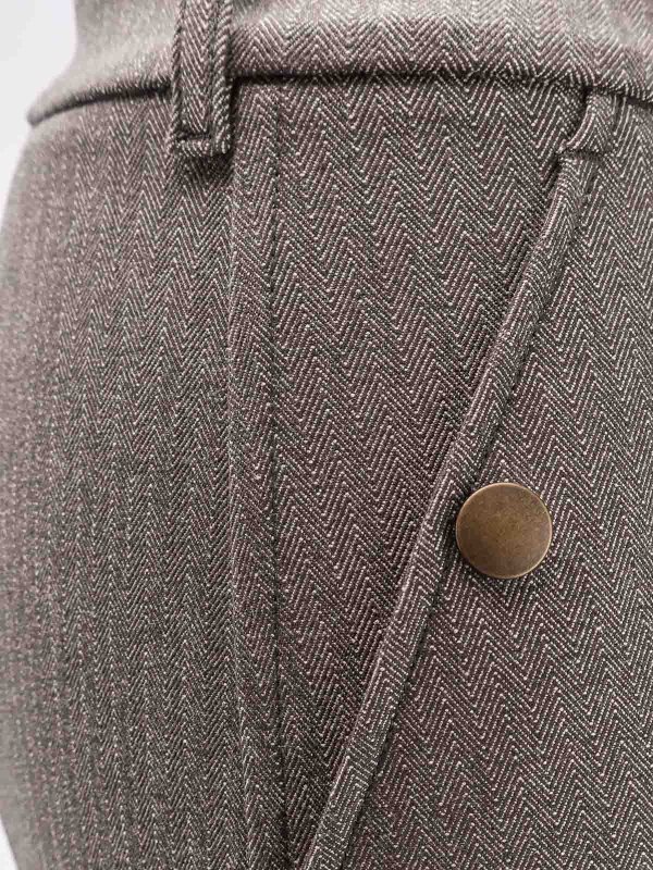 The Best Shops BURBERRY: Leggings - Leggings - Marron