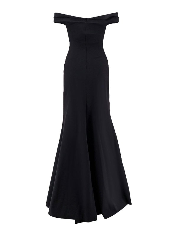 CHIARA BONI LA PETITE ROBE: maxi dresses - Vestito Lungo Goem In Satin