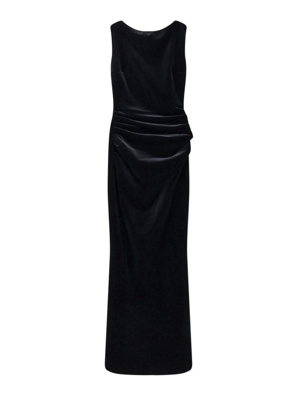 CHIARA BONI LA PETITE ROBE: maxi dresses - Long Nima Velvet Dress