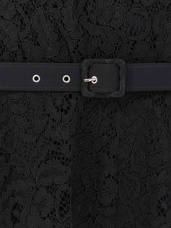 The Best Shops CHIARA BONI LA PETITE ROBE: knee length dresses - Ginogi Lace Midi Dress