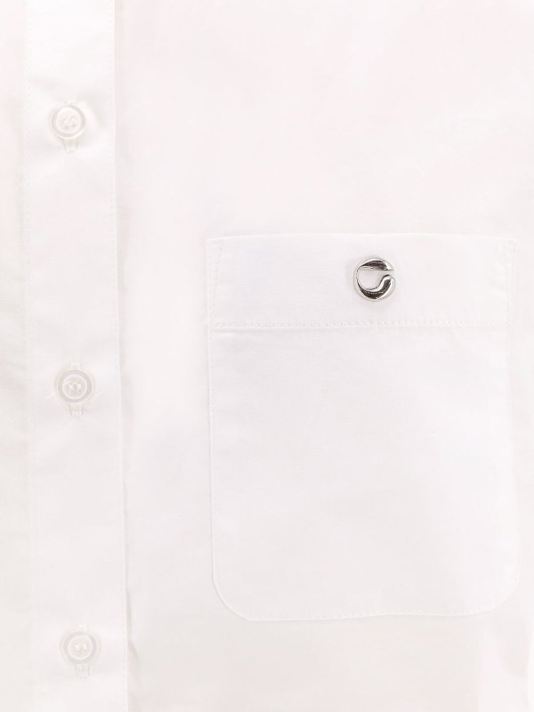 The Best Shops COPERNI: shirts - Boyfriend Shirt In Cotton Poplin