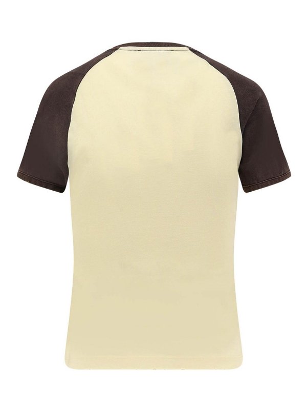 COPERNI: t-shirts online - Cotton T-Shirt With Used Effect