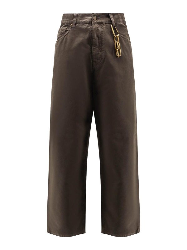 DARKPARK: Pantalons casual - Pantalons Décontractés - Marron