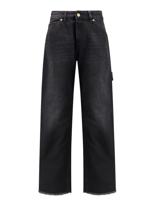 DARKPARK: straight leg jeans - Pantaloni Relaxed Fit Lara In Denim