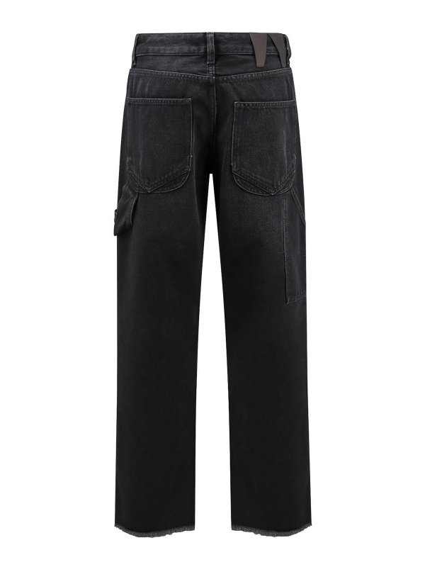 DARKPARK: straight leg jeans online - Pantaloni Relaxed Fit Lara In Denim