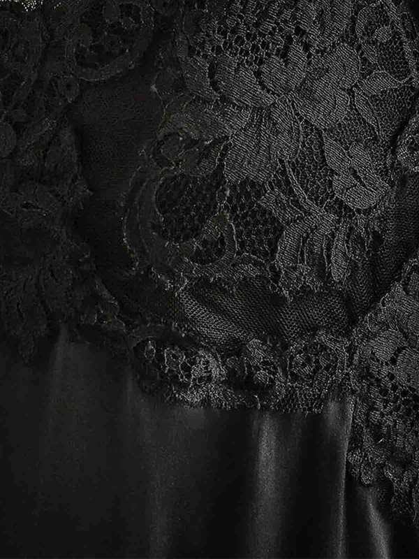 The Best Shops DOLCE & GABBANA: Robe longueur genou - Robe Au Genou - Noir