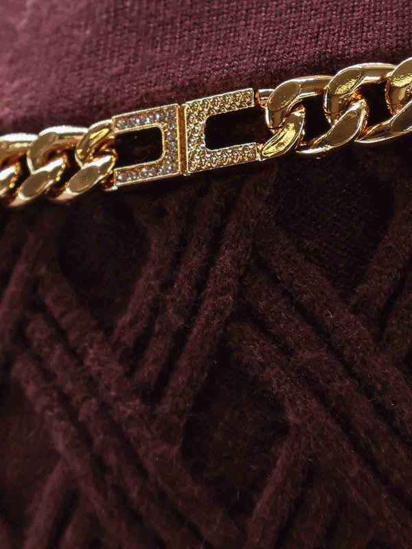 The Best Shops ELISABETTA FRANCHI: Faldas media pierna y semilargas - Falda Semilarga - Rojo