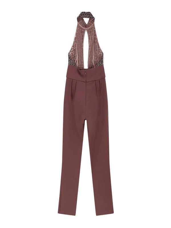 ELISABETTA FRANCHI: Jumpsuits online - Jumpsuit - Silber