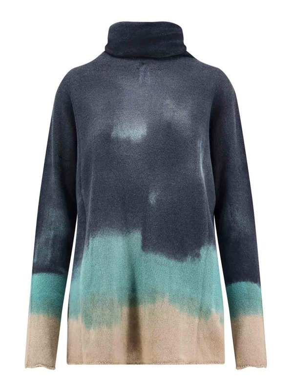 F CASHMERE: タートルネック - タートルネック/ポロネック - 黒