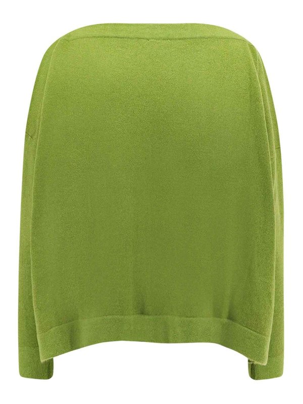 F CASHMERE: Suéteres con cuello pico online - Suéter Cuello Redondo - Verde