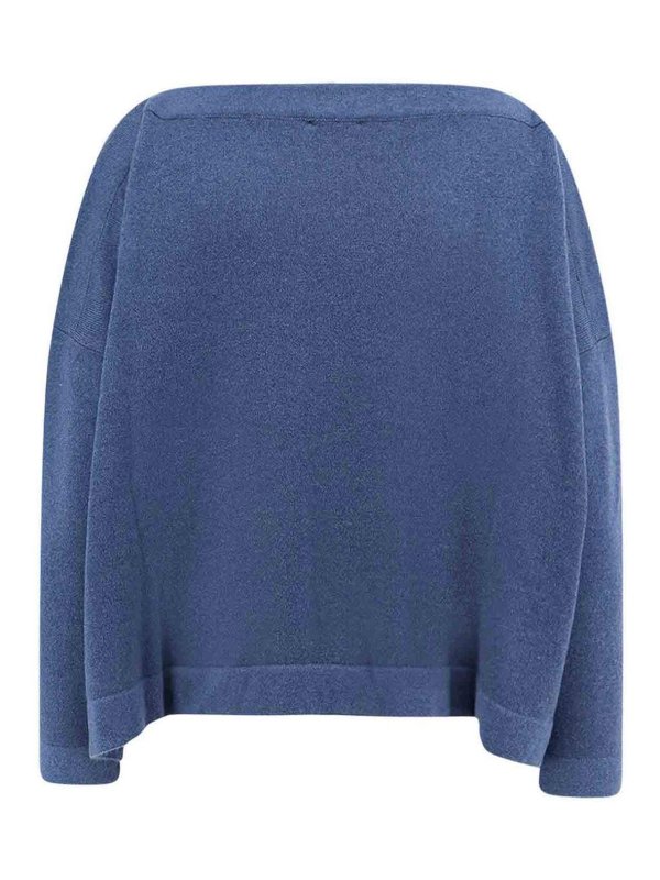 F CASHMERE: クルーネック online - クルーネック - ブルー