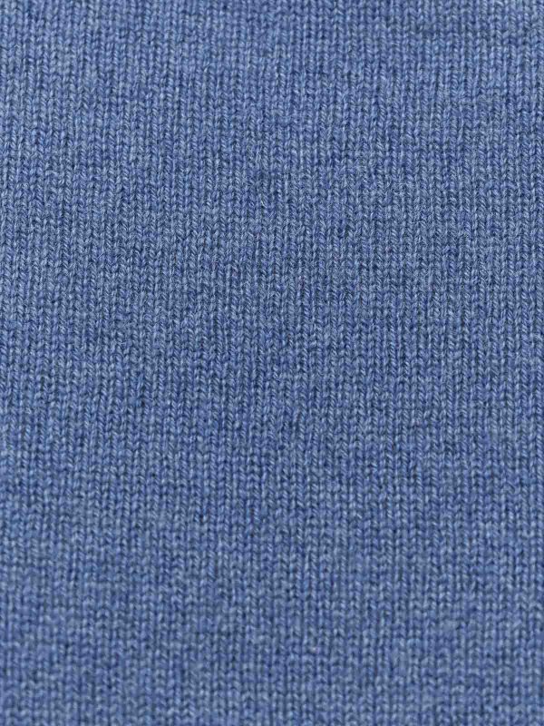 The Best Shops F CASHMERE: クルーネック - クルーネック - ブルー