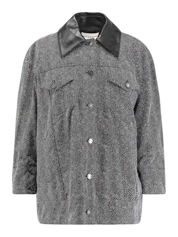 GIVENCHY: Chaquetas casual - Chaqueta Casual - Negro