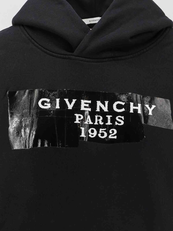 The Best Shops GIVENCHY: Sweatshirts & Sweaters - Cotton Sweatshirt With Hood