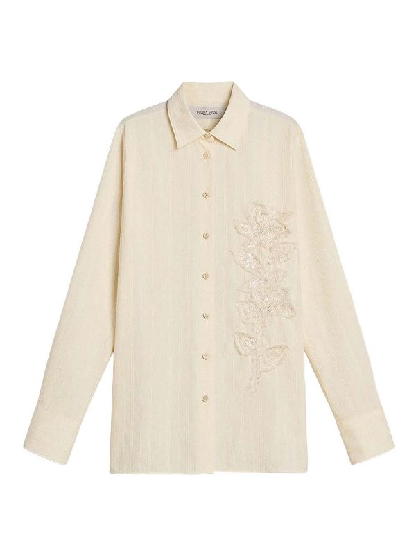 GOLDEN GOOSE: カジュアルジャケット - カジュアルジャケット - 白