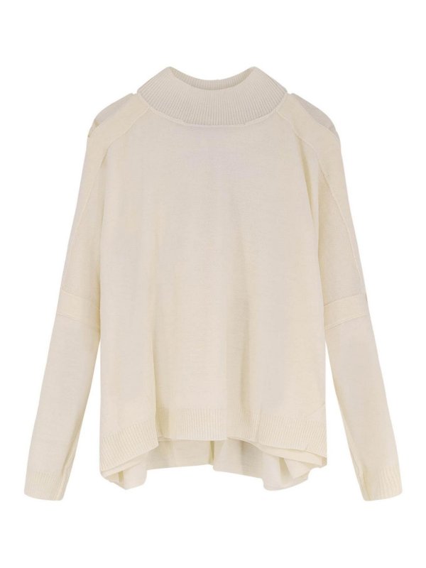 IXOS: crew necks - Ariel sweater in wool blend