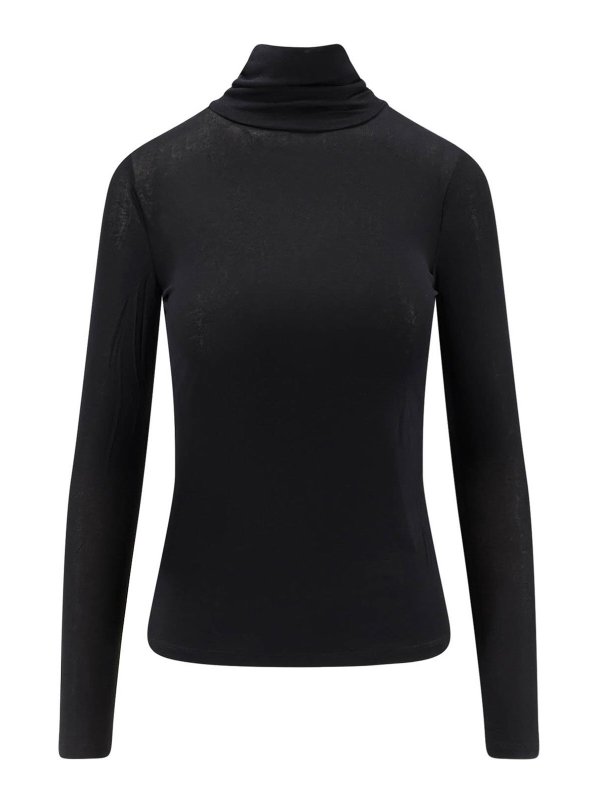 IXOS: crew necks - Elsa sweater in viscose and cashmere blend