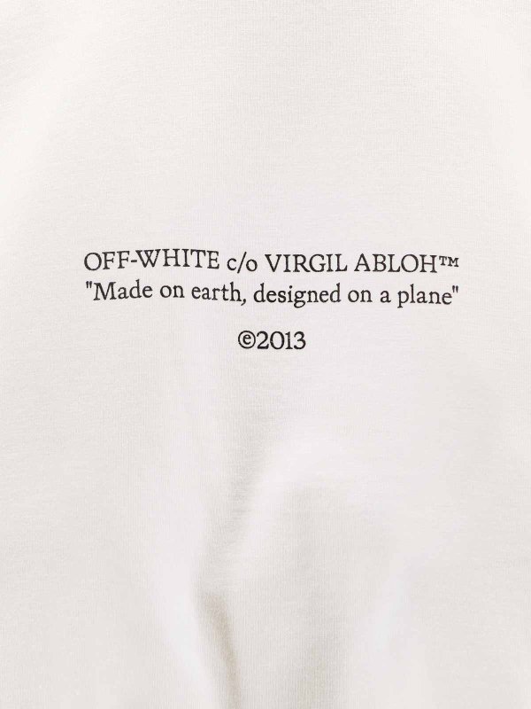 The Best Shops OFF-WHITE: t-shirt - Maglietta In Cotone