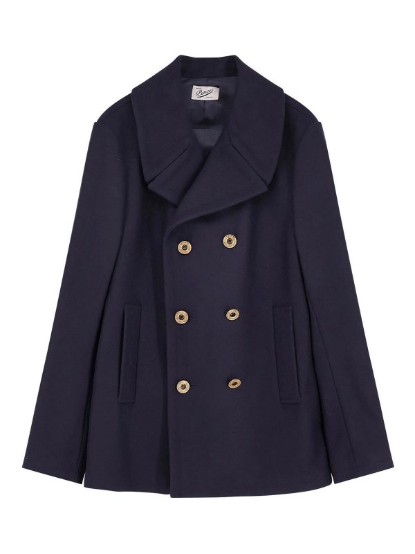 Pence: Abrigos semilargos - Abrigo Midi - Azul