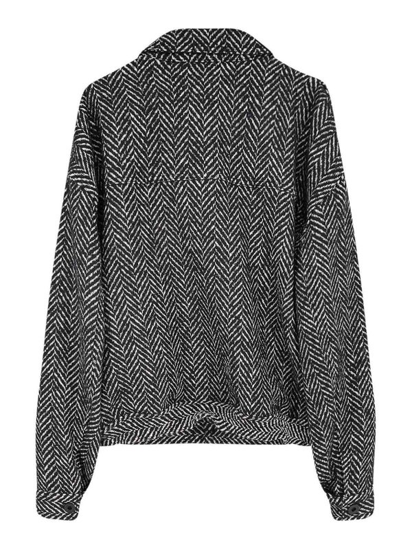 Pence: casual jackets online - Luis jacket in herringbone fabric