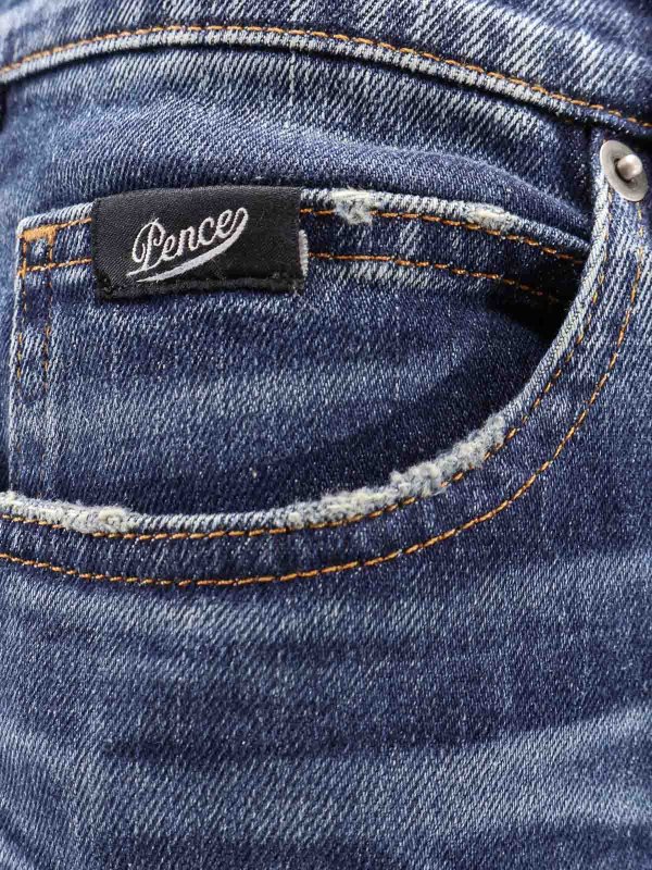 The Best Shops Pence: straight leg jeans - Jeans Blue Denim