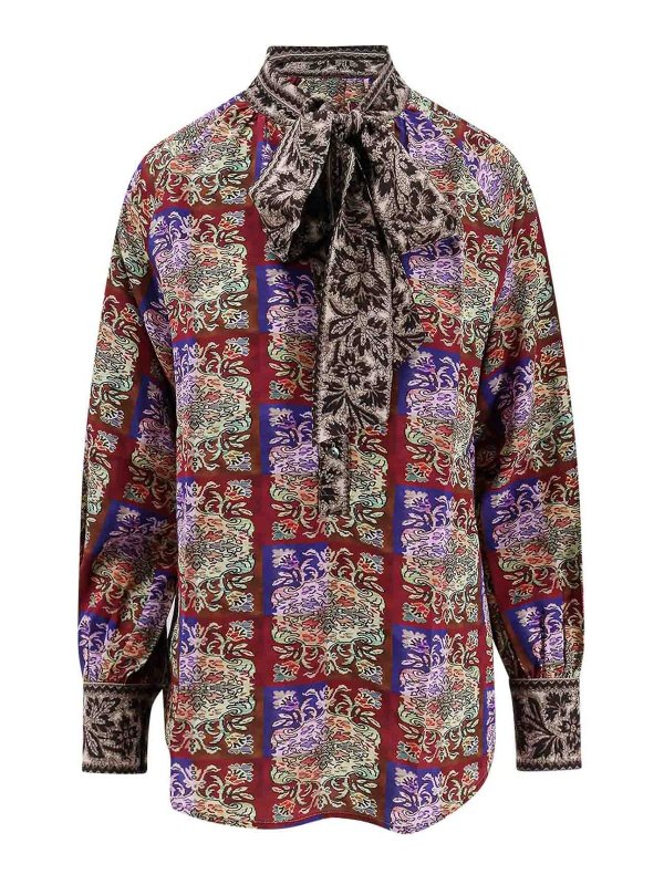 PIERRE-LOUIS MASCIA: shirts - Silk Shirt