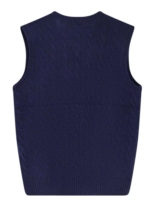 POLO RALPH LAUREN: waistcoats & gilets online - Waistcoat in wool and cashmere