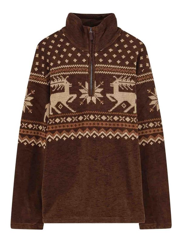 POLO RALPH LAUREN: クルーネック - クルーネック - ベージュ