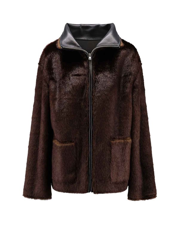 Chaqueta De Cuero - Negro shop online: STAND STUDIO