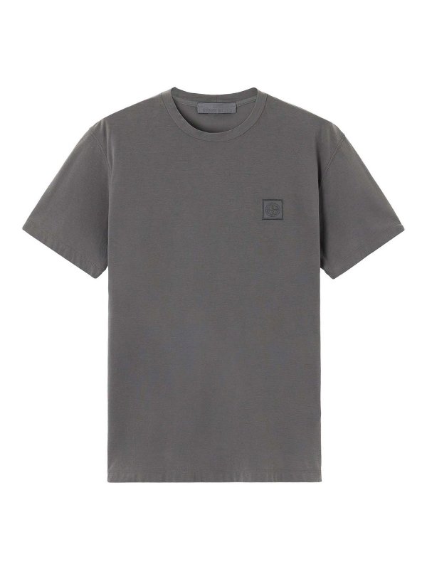 STONE ISLAND: t-shirts - T-Shirt In Cotone