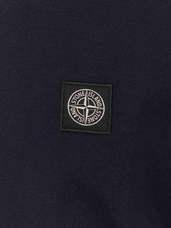 The Best Shops STONE ISLAND: polo shirts - Organic cotton polo shirt