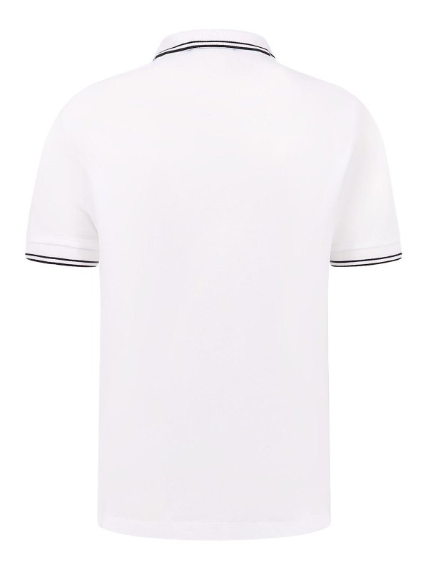 STONE ISLAND: polo shirts online - Stretch organic cotton polo shirt