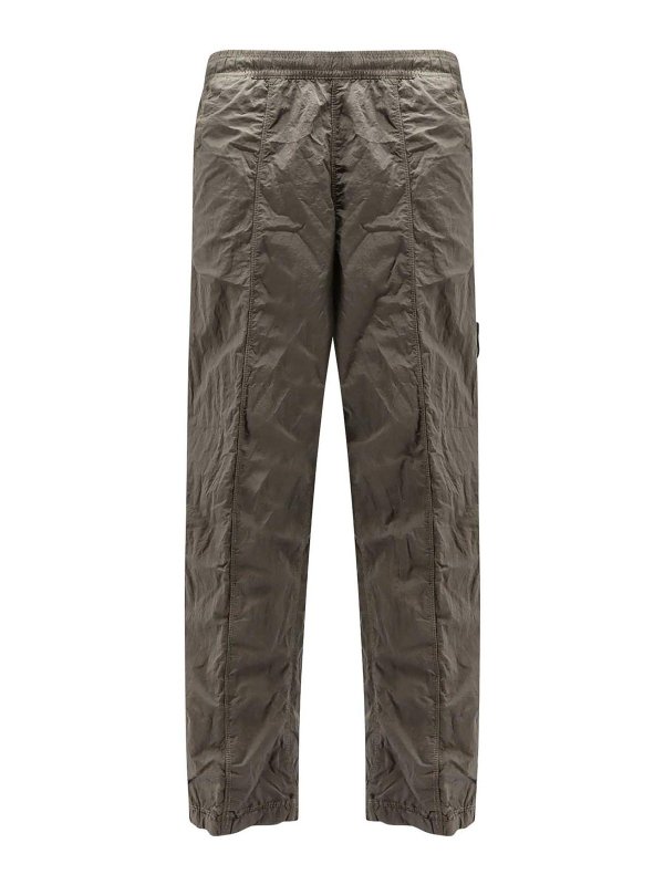STONE ISLAND: Pantalones casual - Pantalón Casual - Verde