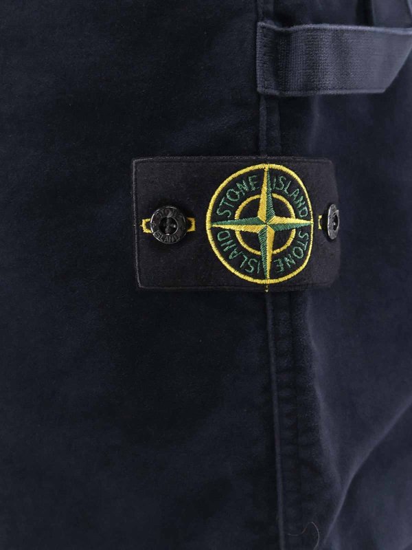 The Best Shops STONE ISLAND: カジュアルトラウザー - カジュアルパンツ - ブルー
