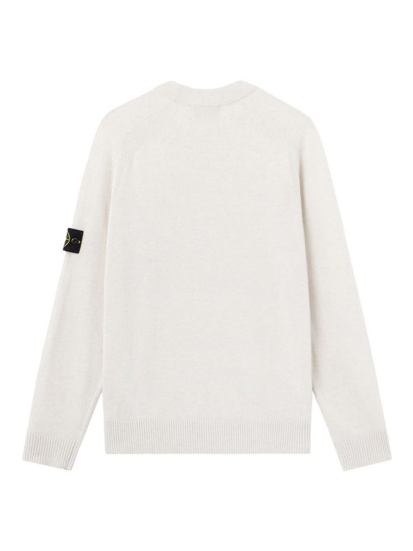 STONE ISLAND: Cardigans online - Cardigan - Weiß