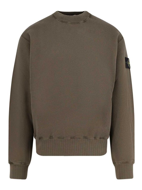 STONE ISLAND: Sweatshirts & Pulls - Sweat-Shirts - Vert