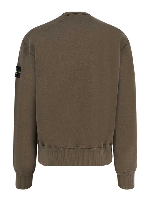STONE ISLAND: Sweatshirts & Pulls online - Sweat-Shirts - Vert