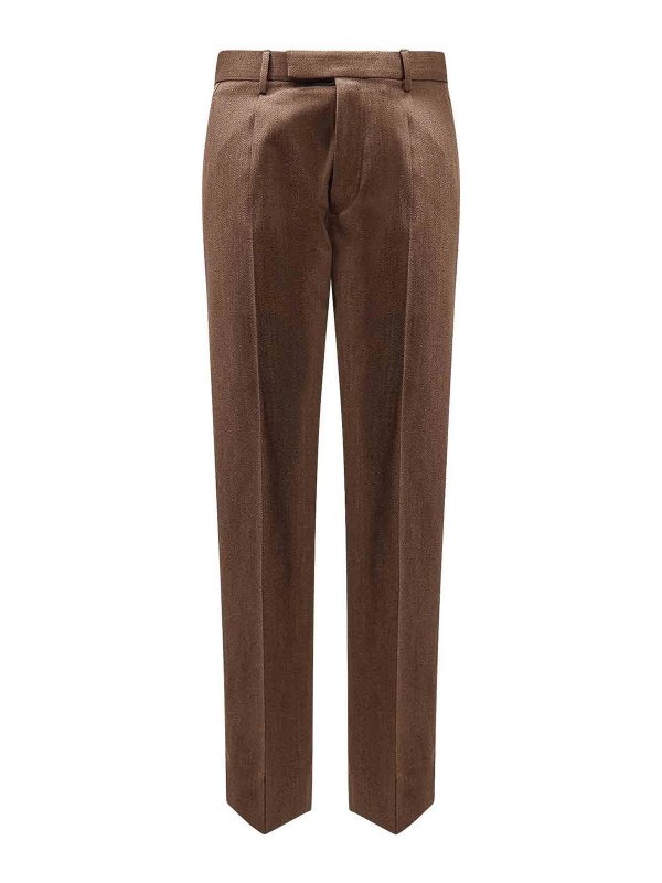 ZEGNA: casual trousers - Wool Trousers