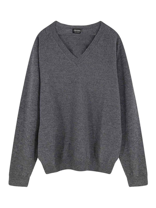ZEGNA: crew necks - Cashmere sweater