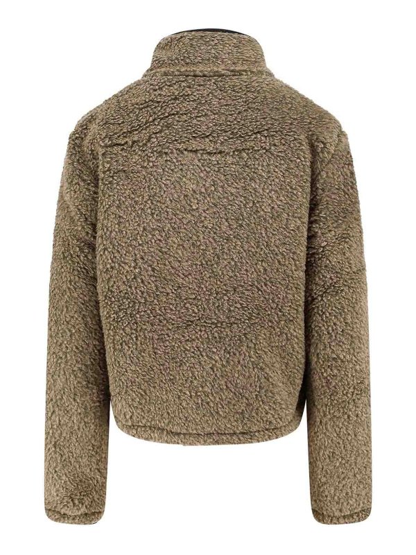 BURBERRY: Fourrure online - Manteau En Fourrure - Gris